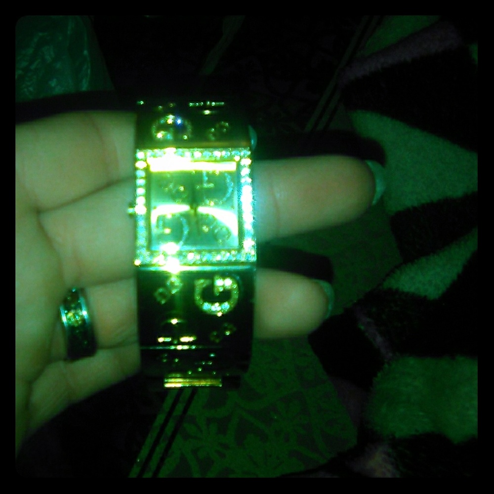 Guess gold watch